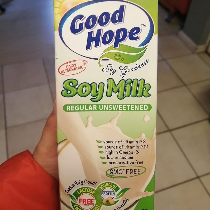 photo of Clover Good Hope soy milk Unsweetened shared by @veganstonergirl on  23 Aug 2021 - review