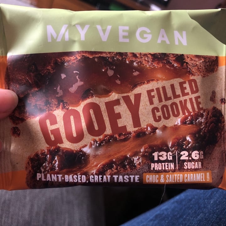 photo of MYVEGAN Gooey Filled Cookie shared by @caznoble on  21 Mar 2020 - review