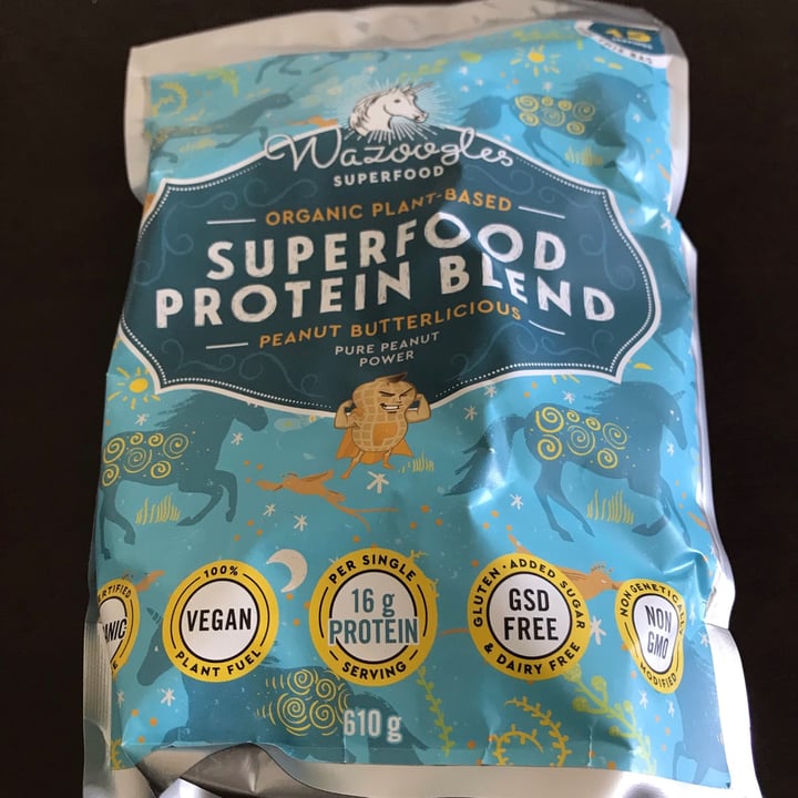 photo of Wazoogles Superfood Superfood Protein Blend- Peanut Butterlicious shared by @plantpoweredpayalla on  15 Feb 2021 - review