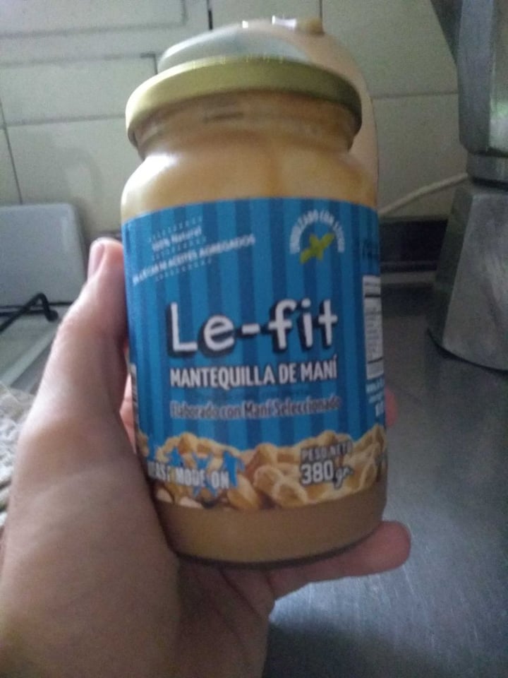 photo of Le-Fit Mantequilla De Maní Endulzada Con Stevia shared by @punkdebiblioteka on  05 Apr 2020 - review