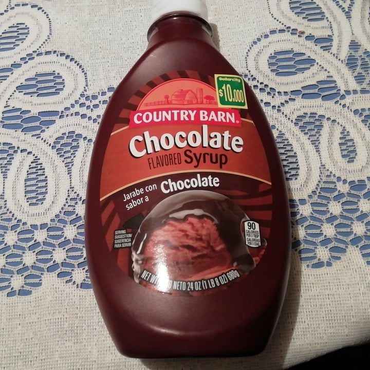 photo of Country Barn Foods Chocolate flavored Syrup shared by @valeapolinar on  20 Dec 2021 - review