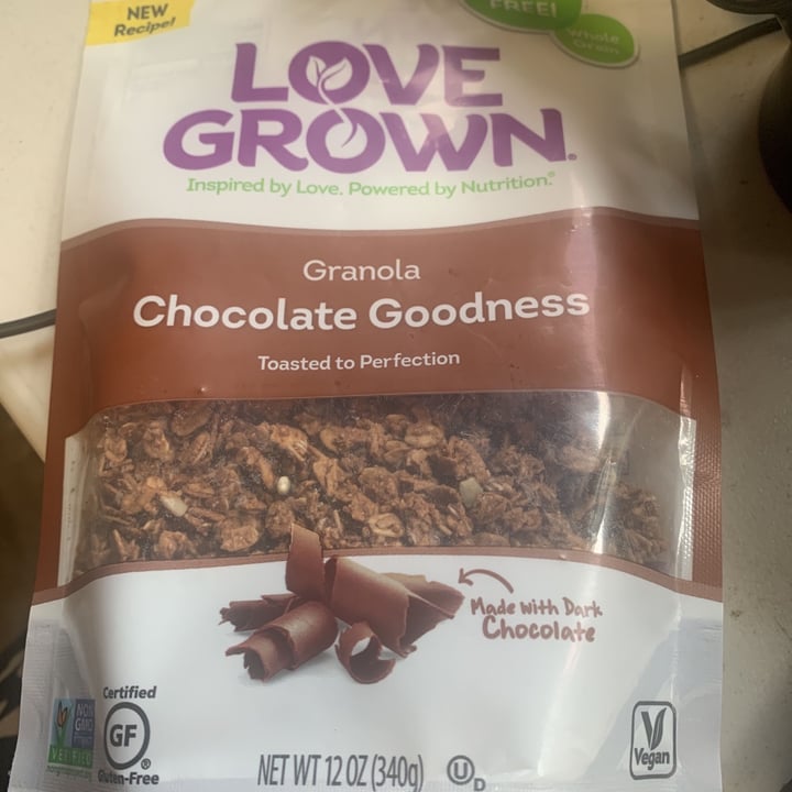 review photo of Love Grown Granola chocolate Goodness shared by @lachelle on 14 Jan 2021 - review