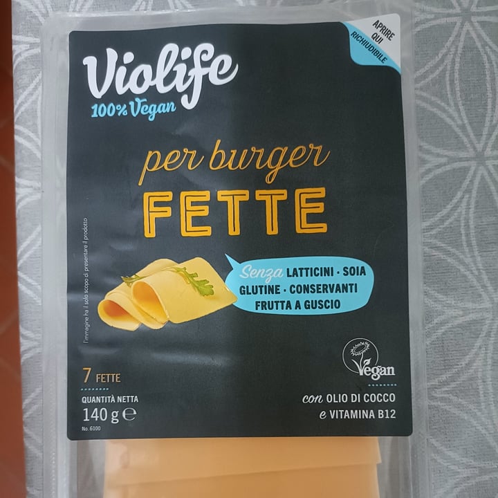 photo of Violife Fette per burger shared by @orma on  17 Sep 2022 - review