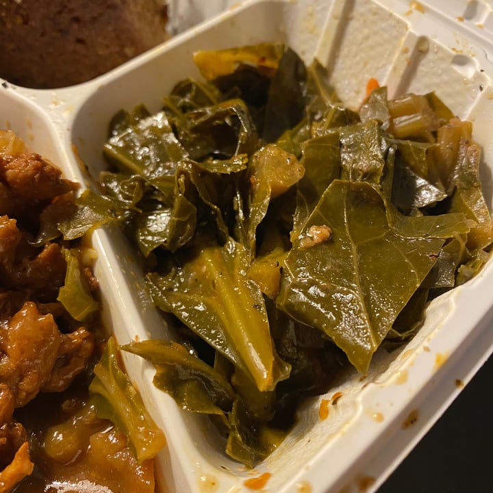 photo of THE LAND of KUSH Collard Greens shared by @curvycarbivore on  10 Aug 2021 - review
