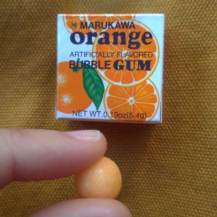 photo of Marukawa chiclete de laranja shared by @manuelaproenca on  22 May 2022 - review