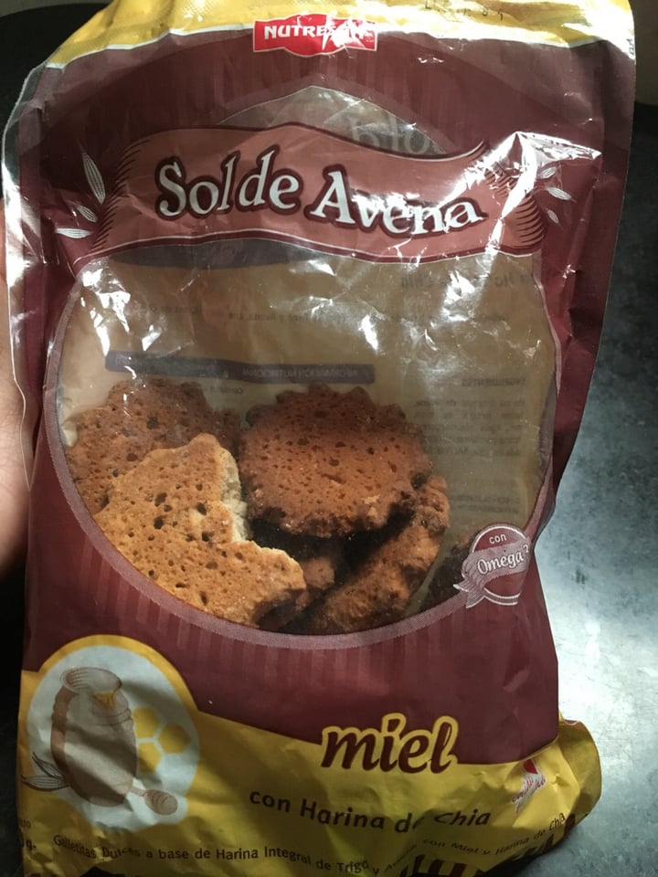 review photo of Nutresan Galletas de avena shared by @alevillarreal1203 on 27 Dec 2019 - review