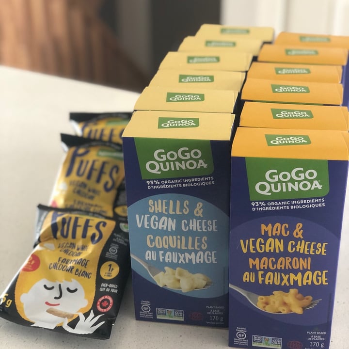 photo of GoGo Quinoa Mac and cheese shared by @envisioningvegan on  20 Jun 2021 - review