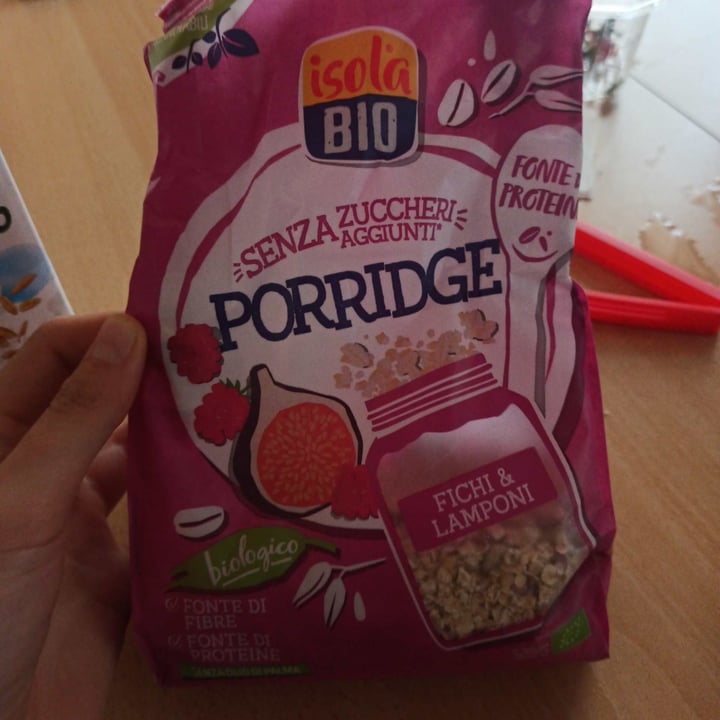 photo of Isolabio Porridge Fichi e Lamponi shared by @beatrizbisi on  22 May 2022 - review
