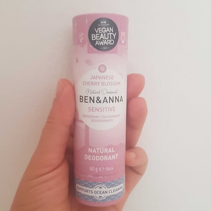 review photo of Ben & Anna Deodorante sensitive japanese cherry blossom shared by @l84witch on 16 Jul 2022 - review