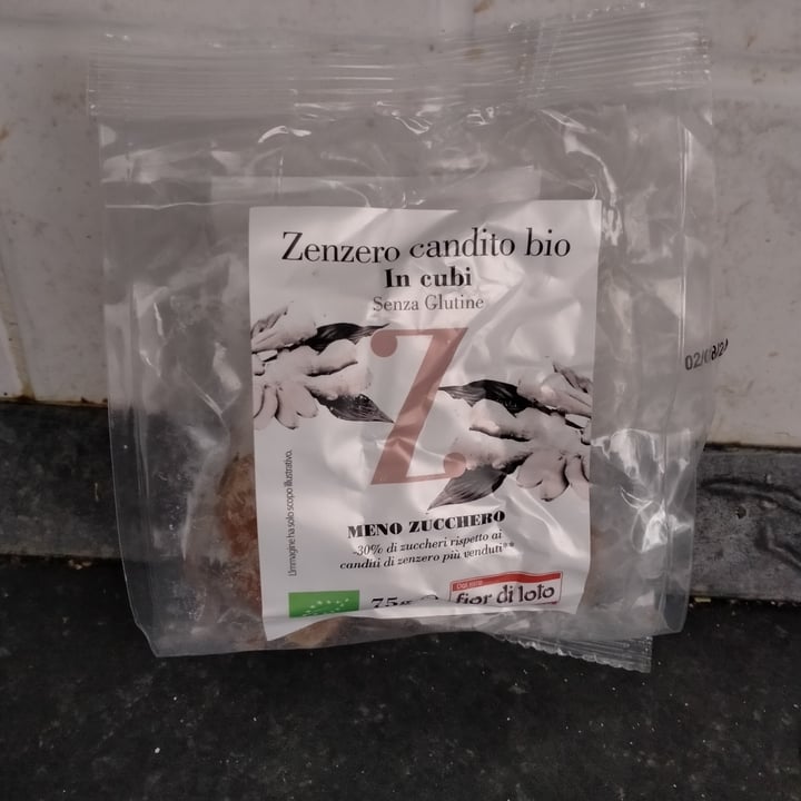 review photo of Fior di Loto Zenzero candito bio shared by @simonateatro on 18 Aug 2022 - review