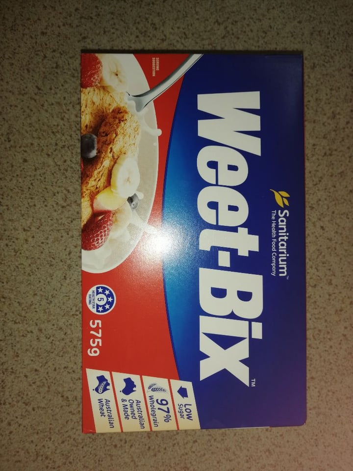 review photo of Sanitarium Weet-Bix shared by @pumpkinlad on 24 Aug 2019 - review