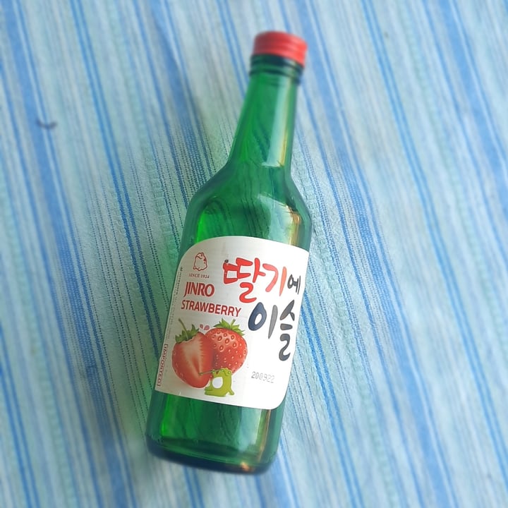 photo of Jinro Strawberry Soju shared by @emmabean on  05 Feb 2022 - review