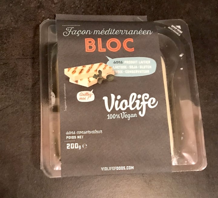 photo of Violife Mediterranean Style Block shared by @veganliving on  05 Apr 2020 - review