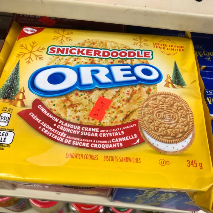 review photo of Mondelēz International Snickerdoodle Oreo shared by @adamame on 29 Nov 2022 - review