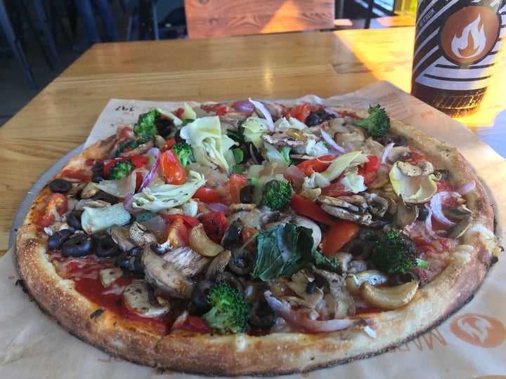 review photo of Blaze Pizza Build Your Own Pizza shared by @veganpizzalover on 29 May 2018 - review