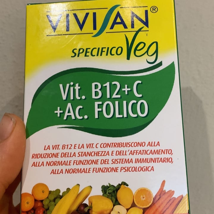 photo of Vivisan Vit. B12 + C + Ac. FOLICO shared by @mgiallo on  29 May 2022 - review