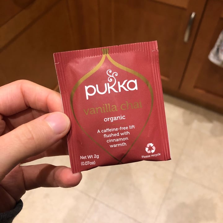 photo of Pukka Herbs Vanilla Chai Tea shared by @yourlocalvegan on  05 Feb 2021 - review