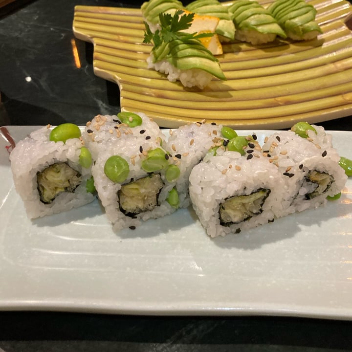 review photo of Sushi Origami edamame roll shared by @carolae on 05 Dec 2022 - review