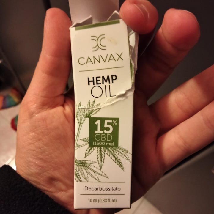 photo of Canvax Hemp oil shared by @theviolet on  14 Jan 2022 - review