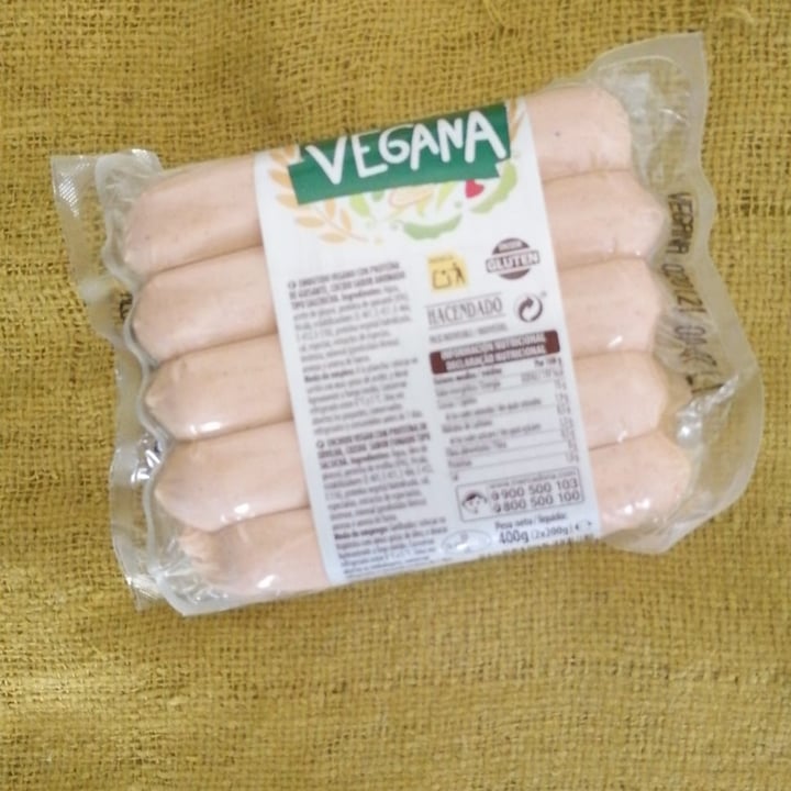 photo of Hacendado Salchichas Vegana shared by @blackbird on  26 Jan 2021 - review