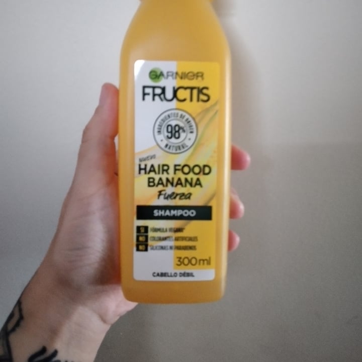 photo of Garnier Fructis Hair Food Banana Shampoo shared by @soycomoelchileverde on  27 Apr 2021 - review