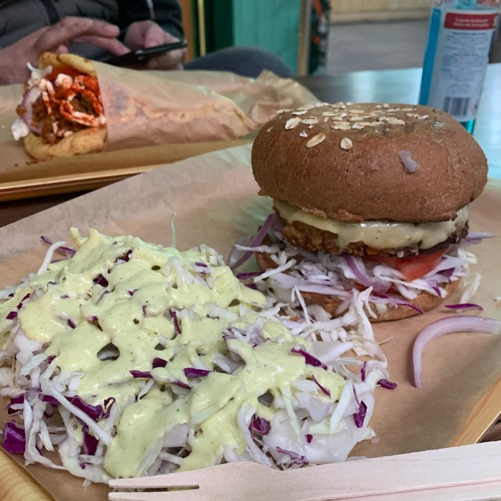 photo of Vegan Beat Red bean burger shared by @vanessabejjany on  24 Dec 2021 - review