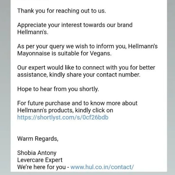 photo of Hellmann’s Real Mayonnaise shared by @anweshagoel on  20 Nov 2021 - review