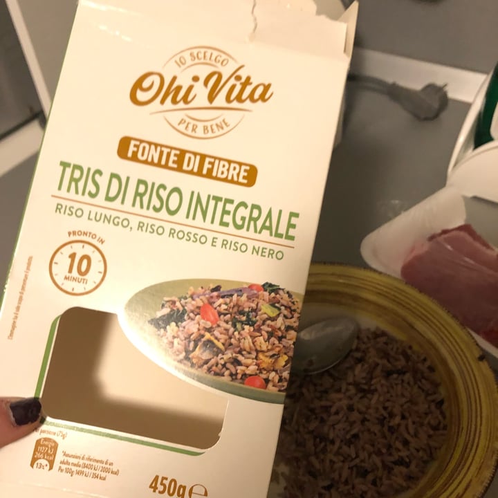 photo of Ohi vita tris di riso integrale shared by @marpy on  28 Jan 2022 - review