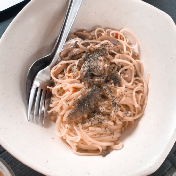 photo of The Tea Party Mushroom Aglio shared by @belleeats on  31 Dec 2020 - review