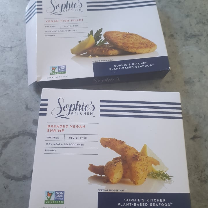 photo of Sophie's Kitchen Breaded Vegan Fish Fillet shared by @paniwilson on  26 Feb 2022 - review