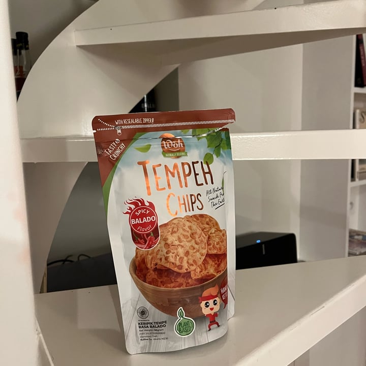 photo of WOH Tempeh Chips shared by @vici78 on  02 Mar 2022 - review