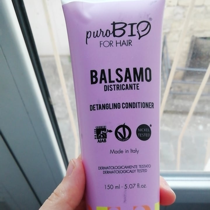 photo of PuroBIO Cosmetico Balsamo shared by @alberelloblu on  08 Apr 2022 - review