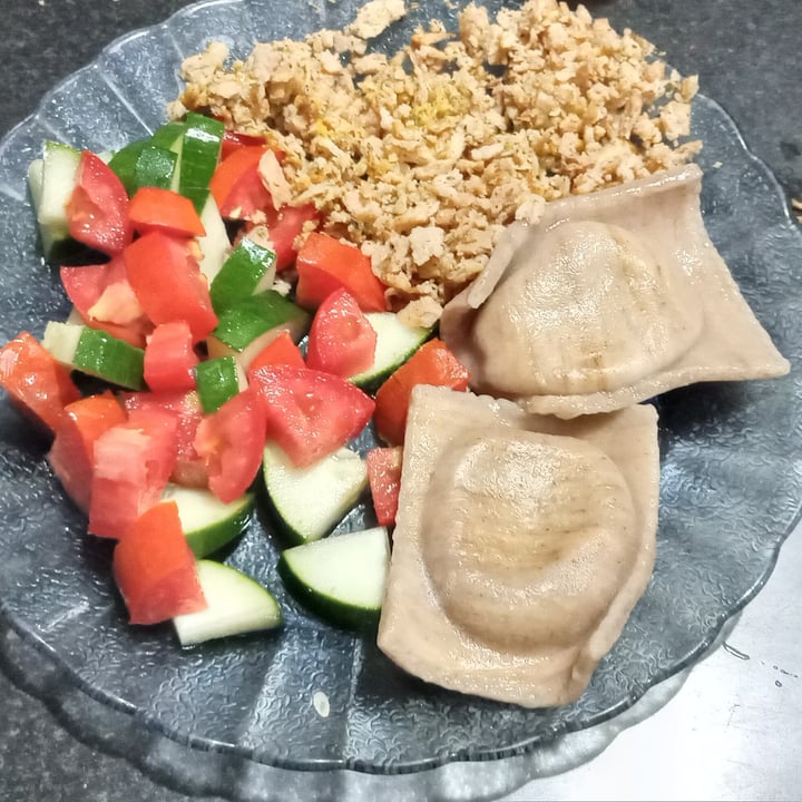 review photo of Pasta fusión Sorrentinos Calabaza, Champignones y Tofu shared by @flor6 on 16 Dec 2021 - review