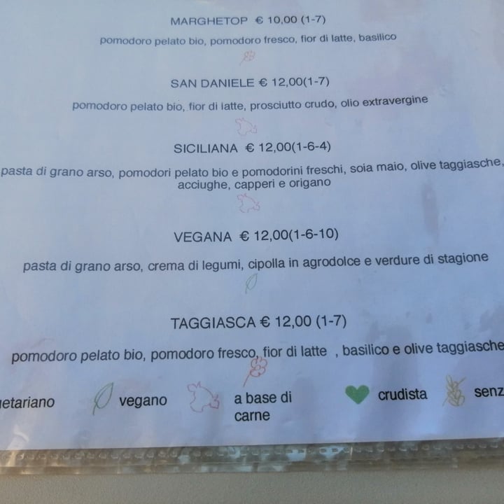 photo of Osteria Casa Mia di Dri Walter pizza vegana shared by @fedevegana on  26 May 2022 - review