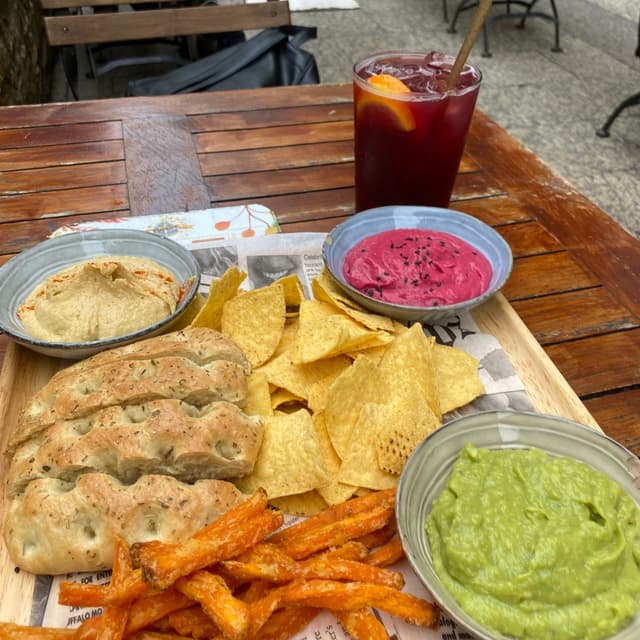 Foto do prato “Degustacion vegana 🌱”