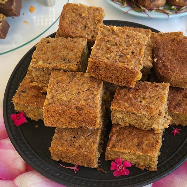 Foto do prato “Bolo de banana fit”