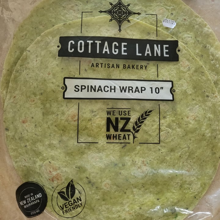 photo of Cottage Lane Spinach Wrap 10" 12pk shared by @polskiwi on  27 Oct 2022 - review