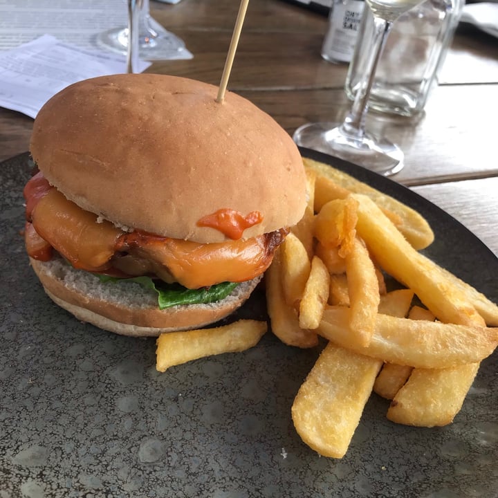 photo of Jonkershuis Restaurant South Africa Vegan Cheeseburger shared by @jessamygraham on  15 Jun 2021 - review
