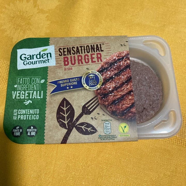 photo of Garden Gourmet Sensational Burger shared by @francusmenia on  22 Sep 2022 - review