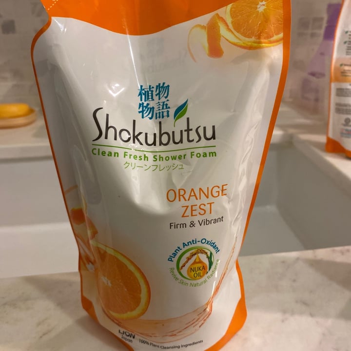 photo of lion japan shokubutsu shower foam shared by @letitialiow on  27 Aug 2020 - review