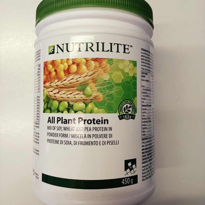 photo of Nutrilite All Plant Protein Powder shared by @lalucinda on  13 Mar 2022 - review