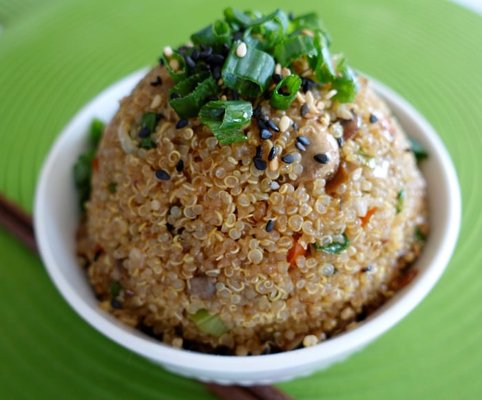 Quinoa Yakimeshi