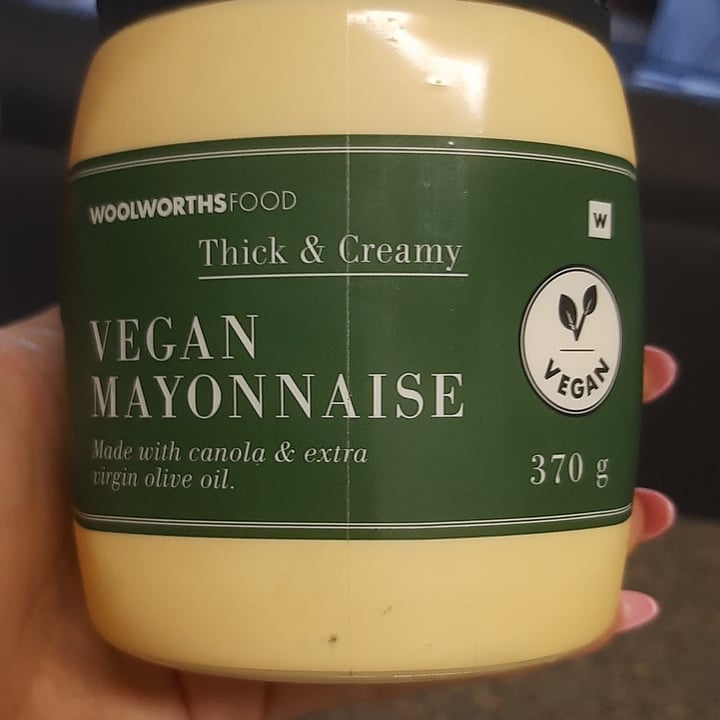 photo of Woolworths Food Thick & Creamy Vegan Mayonnaise shared by @vickibragman on  28 Sep 2021 - review