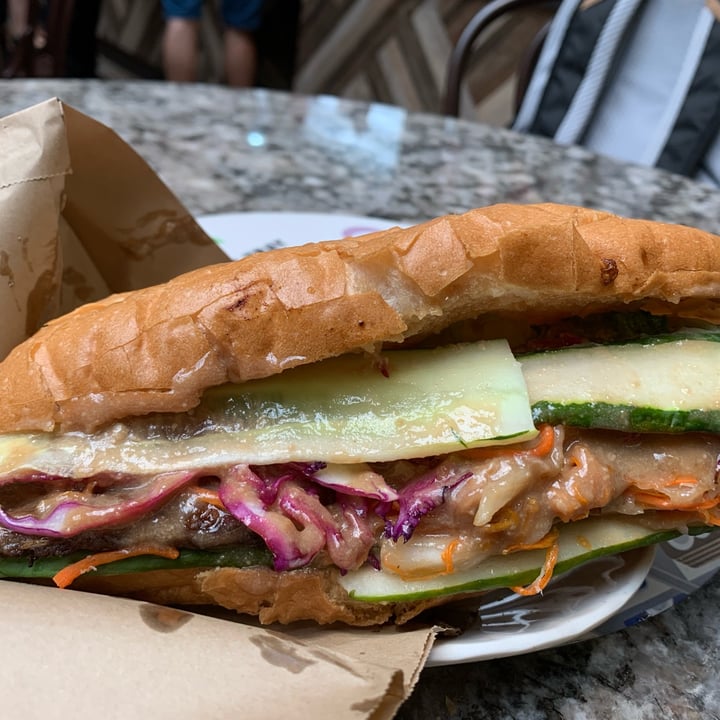 photo of Uniquely Vegetarian Steak Sandwich on Vietnamese Bread shared by @georgejacobs on  11 May 2022 - review