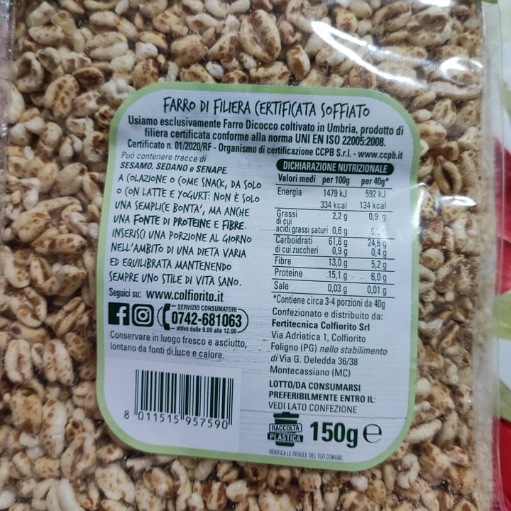 review photo of Colfiorito Farro soffiato shared by @silvis on 10 Nov 2022 - review