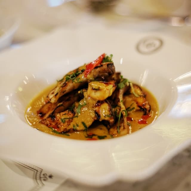 Photo of the dish “Kunyit Lemak King Oyster Mushroom”
