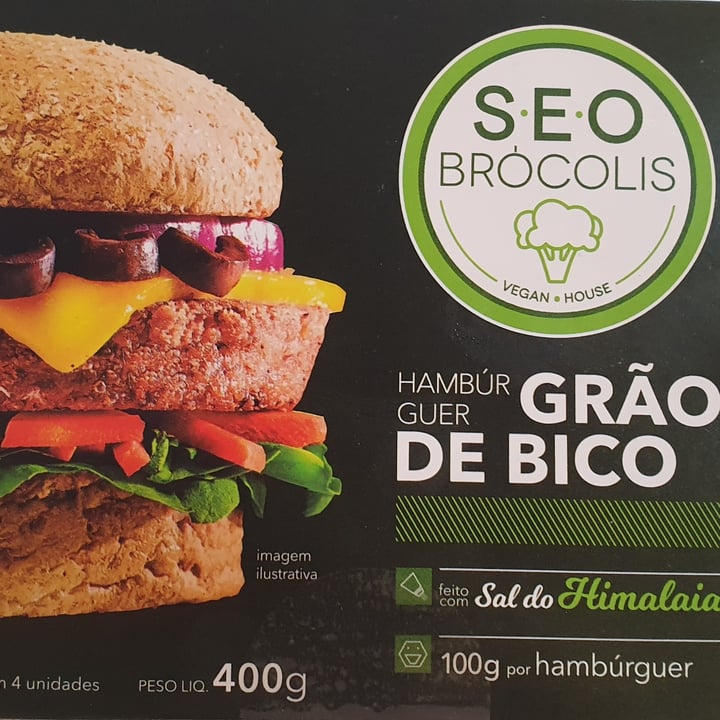photo of Seo Brócolis Hambúrguer De Grão De Bico shared by @aphl on  14 Jun 2022 - review