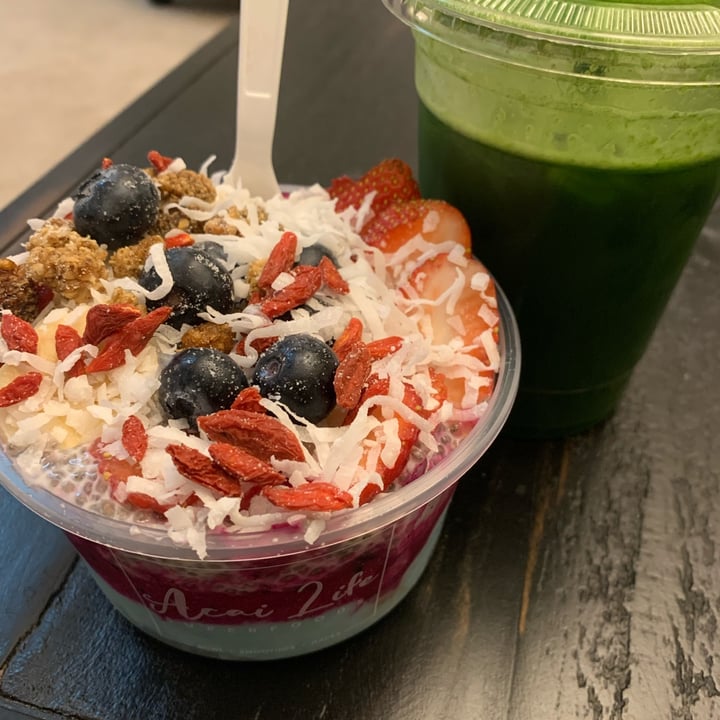 photo of Acai Life Superfoods Custom bowl shared by @lychee on  15 Jan 2022 - review