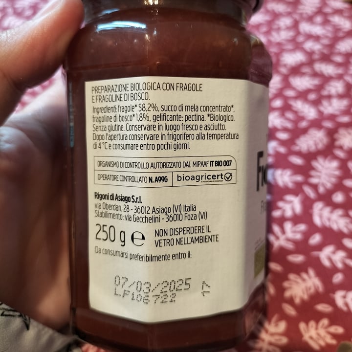 review photo of Rigoni di Asiago Fragole e fragoline di bosco shared by @blueemarble on 07 May 2022 - review