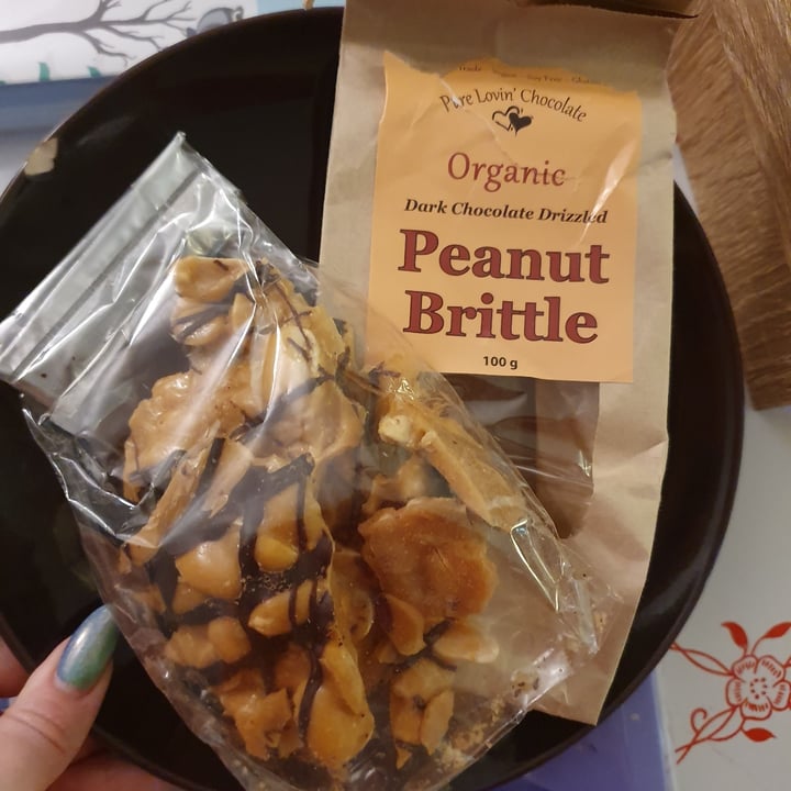 photo of Pure Lovin' Chocolate Peanut Brittle shared by @anistavrou on  11 Dec 2022 - review
